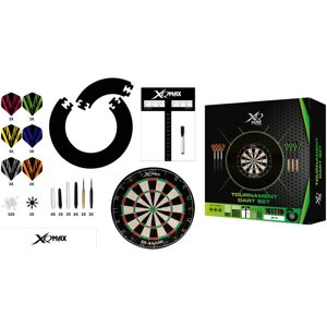 XQmax Darts dartsæt til turnering 90 dele 23 g sort