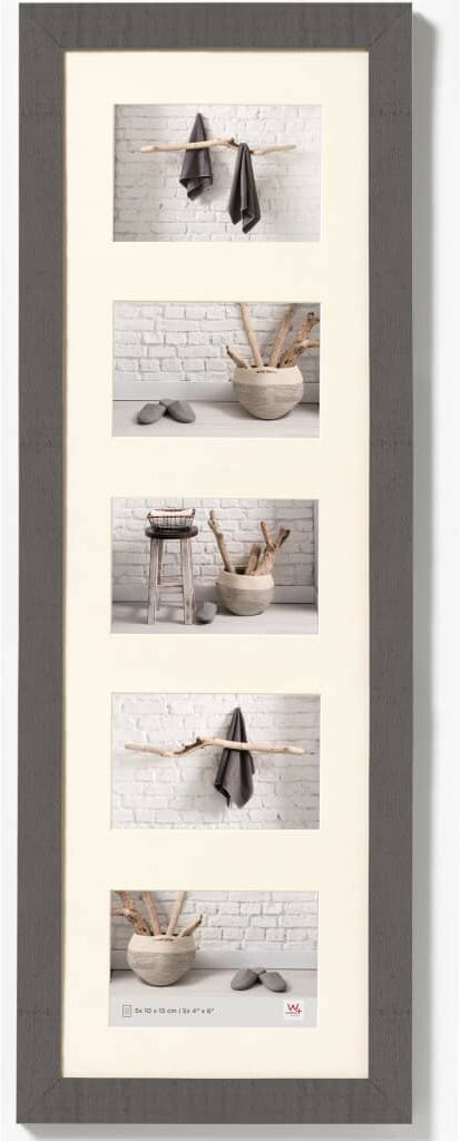 Walther Design billederamme Home 5x10x15 cm grå
