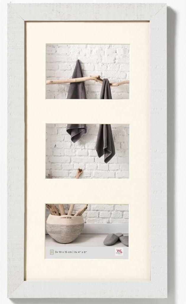 Walther Design billedramme Home 3x10x15 cm polarhvid Walther Design billedramme Home 3x10x15 cm polarhvid