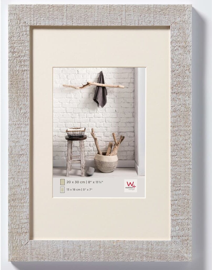 Walther Design billederamme Home 30x40 cm lysegrå Walther Design billederamme Home 30x40 cm lysegrå