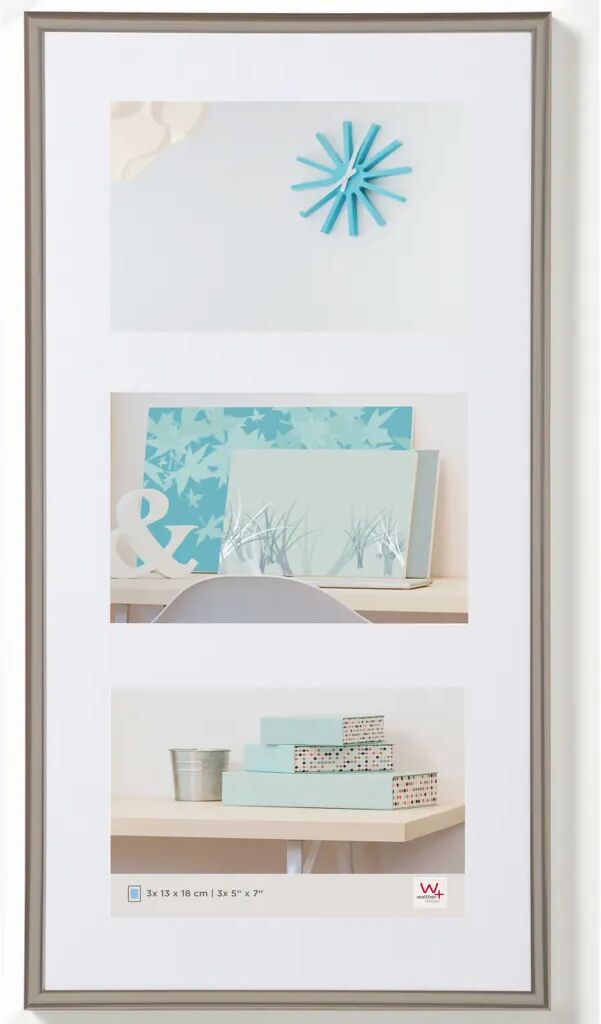 Walther Design billedramme New Lifestyle 3x13x18 cm stålfarvet Walther Design billedramme New Lifestyle 3x13x18 cm stålfarvet