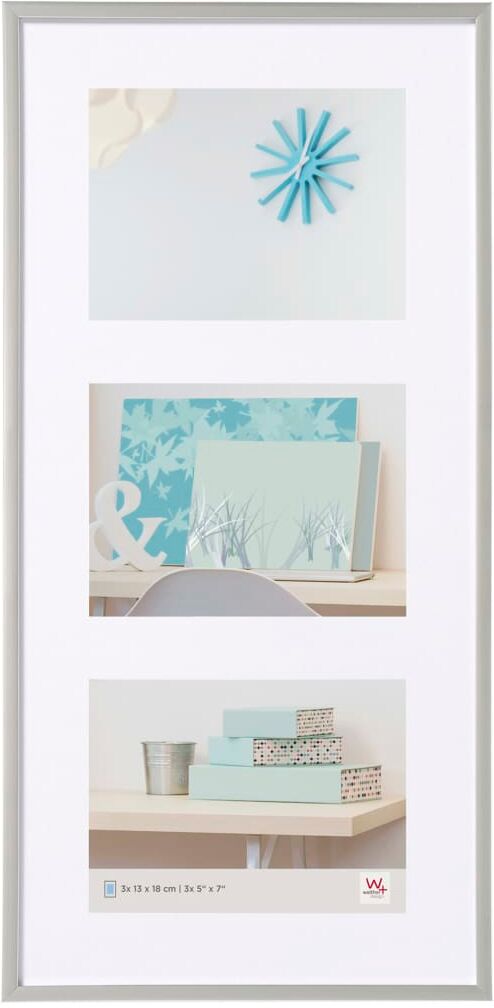 Walther Design billedramme New Lifestyle 3x13x18 cm sølvfarvet Walther Design billedramme New Lifestyle 3x13x18 cm sølvfarvet