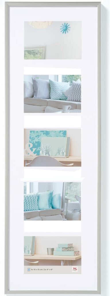 Walther Design billedramme New Lifestyle 5x10x15 cm sølvfarvet Walther Design billedramme New Lifestyle 5x10x15 cm sølvfarvet