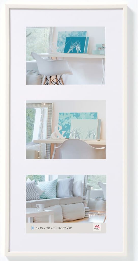 Walther Design billedramme New Lifestyle 3x10x15 cm hvid Walther Design billedramme New Lifestyle 3x10x15 cm hvid