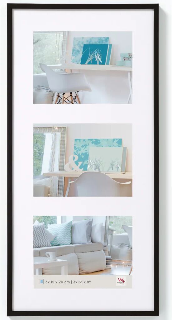 Walther Design billedramme New Lifestyle 3x15x20 cm sort Walther Design billedramme New Lifestyle 3x15x20 cm sort