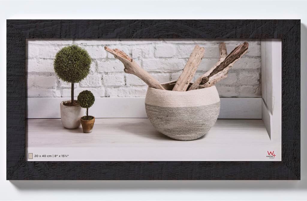 Walther Design billederamme Home 20x40 cm sort Walther Design billederamme Home 20x40 cm sort