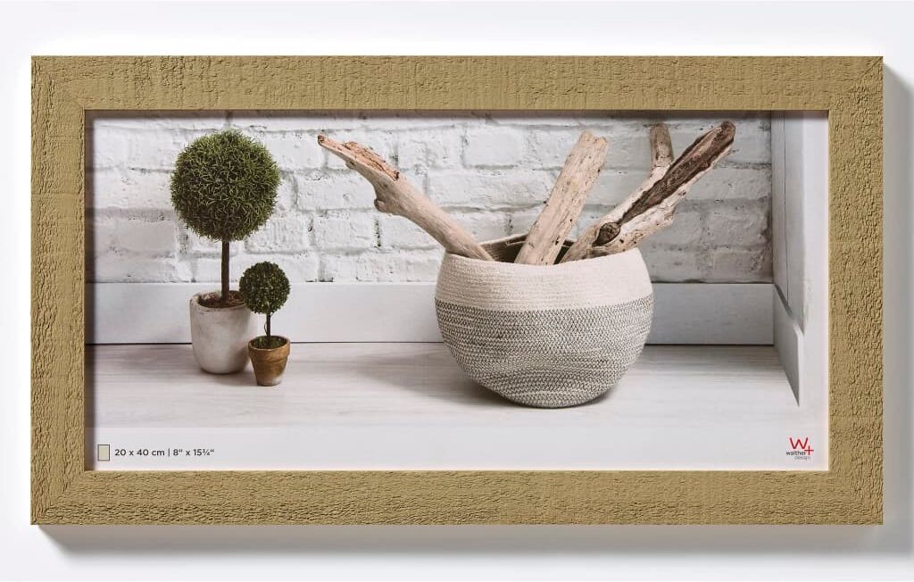 Walther Design billederamme Home 20x40 cm beigebrun Walther Design billederamme Home 20x40 cm beigebrun