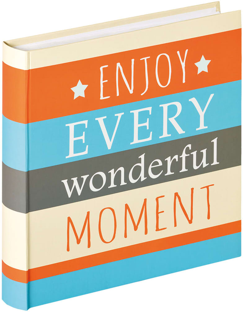 Walther Design fotoalbum Moments 30x30 cm 100 sider orange Walther Design fotoalbum Moments 30x30 cm 100 sider orange