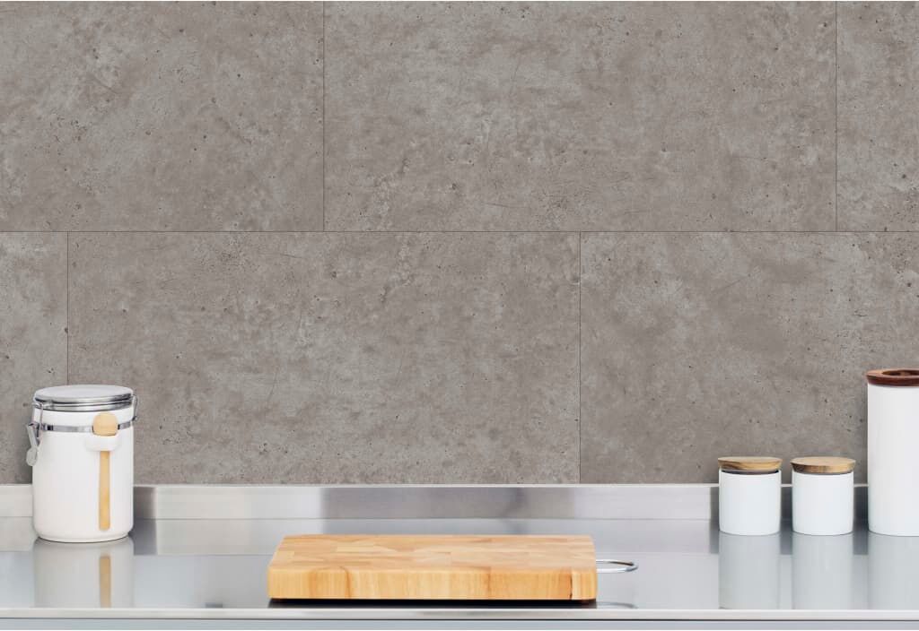 Grosfillex vægbeklædningsfliser Gx Wall+ 30x60 cm 11 stk. beton grå Grosfillex vægbeklædningsfliser Gx Wall+ 30x60 cm 11 stk. beton grå