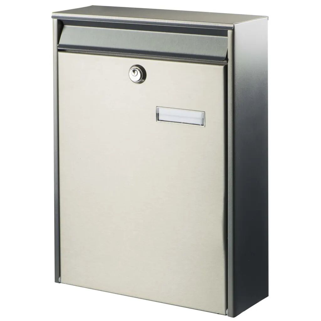 BURG-WÄCHTER postkasse Berlin 3777 Ni rustfrit stål sølvfarvet BURG-WÄCHTER postkasse Berlin 3777 Ni rustfrit stål sølvfarvet