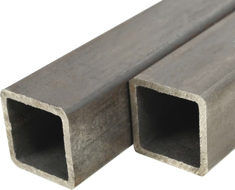 vidaXL strukturelle stålrør 2 stk. firkantet bokssektion 2 m 60 x 60 x 2 mm vidaXL strukturelle stålrør 2 stk. firkantet bokssektion 2 m 60 x 60 x 2 mm