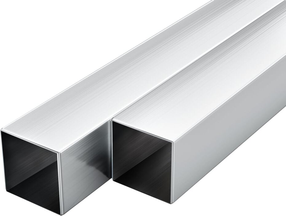 vidaXL aluminiumsrør 6 stk. firkantet bokssektion 2 m 30 x 30 x 2 mm vidaXL aluminiumsrør 6 stk. firkantet bokssektion 2 m 30 x 30 x 2 mm