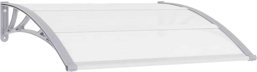 vidaXL dørbaldakin 120x100 cm PC grå vidaXL dørbaldakin 120x100 cm PC grå