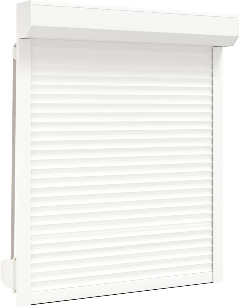 vidaXL rulleskodder aluminium 100 x 130 cm hvid vidaXL rulleskodder aluminium 100 x 130 cm hvid