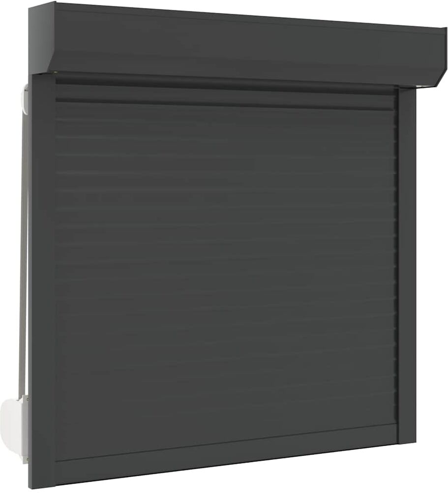 vidaXL rulleskodder aluminium 100 x 100 cm antracitgrå vidaXL rulleskodder aluminium 100 x 100 cm antracitgrå