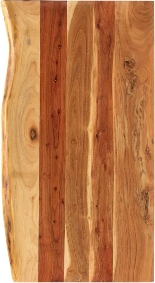 vidaXL bordplade til toiletbord 100x55x3,8 cm massivt akacietræ vidaXL bordplade til toiletbord 100x55x3,8 cm massivt akacietræ