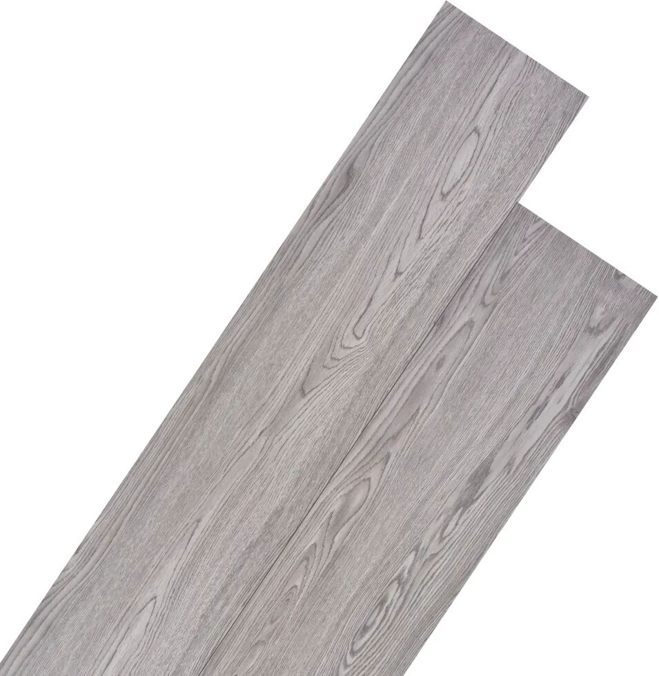 vidaXL PVC-gulvbrædder 4,46 m² 3 mm mørkegrå vidaXL PVC-gulvbrædder 4,46 m² 3 mm mørkegrå