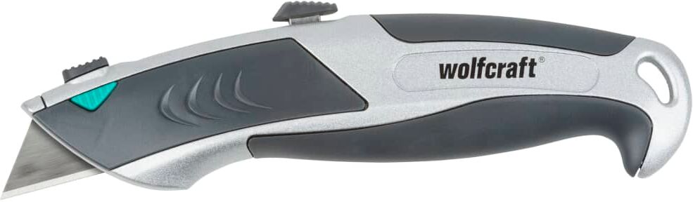 wolfcraft professionel hobbykniv med auto-load-funktion wolfcraft professionel hobbykniv med auto-load-funktion