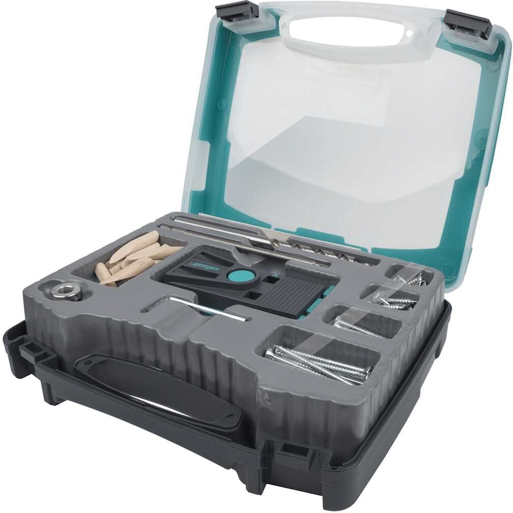 wolfcraft jig-sæt boreskabelon til skjulte samlinger Torx 4642100 wolfcraft jig-sæt boreskabelon til skjulte samlinger Torx 4642100