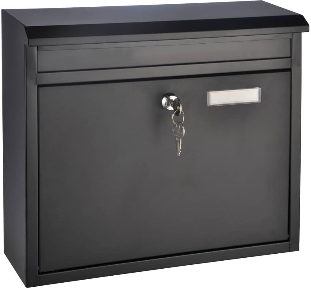 HI postkasse sort 36 x 12 x 32 cm HI postkasse sort 36 x 12 x 32 cm