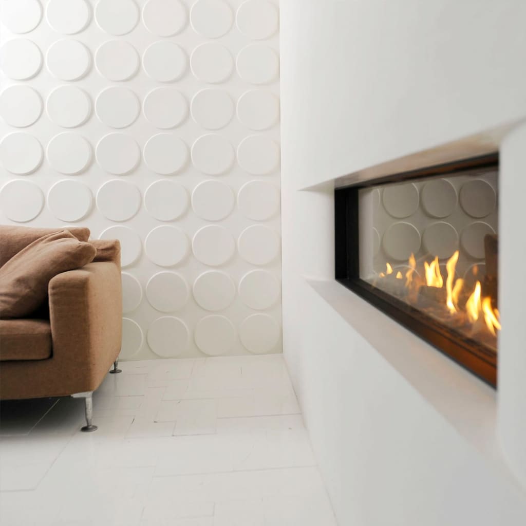 WallArt 3D vægpaneler 12 dele elipseformede GA-WA03 WallArt 3D vægpaneler 12 dele elipseformede GA-WA03