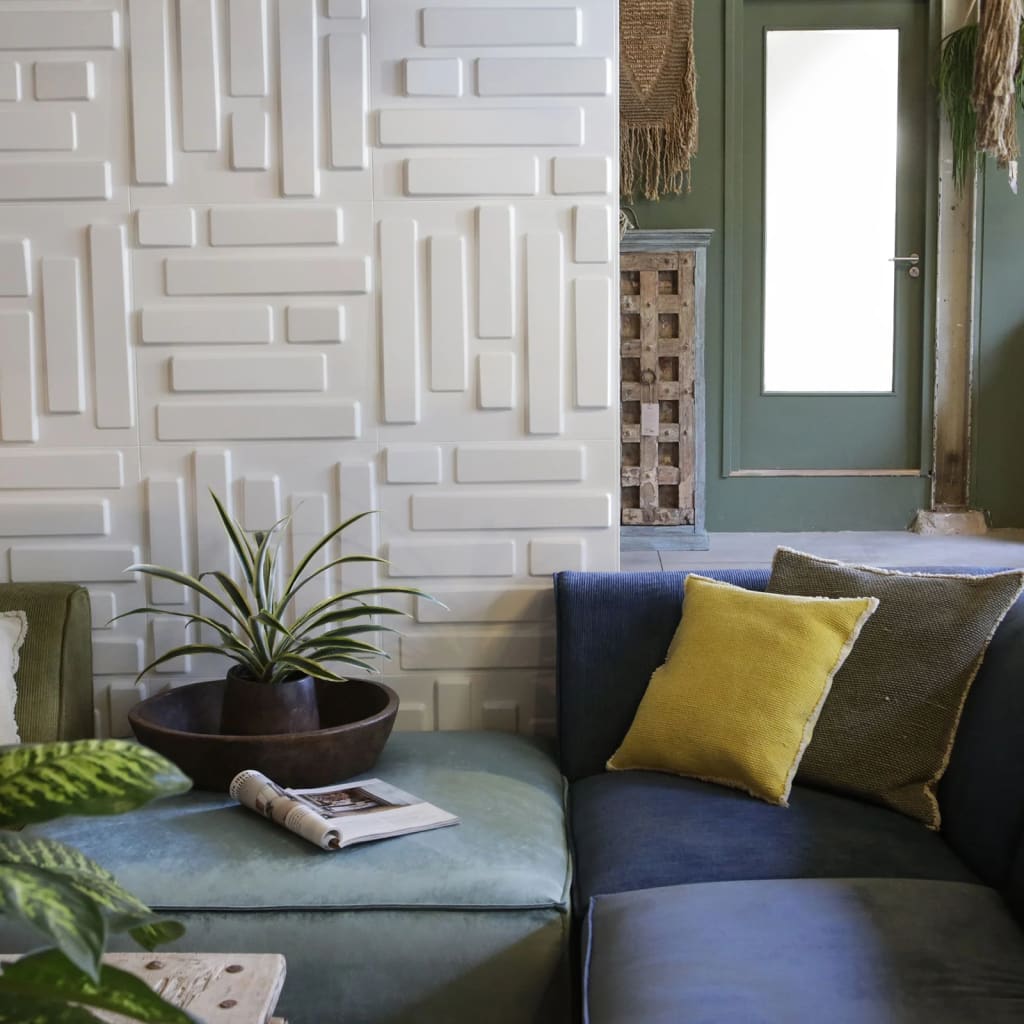 WallArt 3D vægpaneler mursten 12 stk. GA-WA02 WallArt 3D vægpaneler mursten 12 stk. GA-WA02