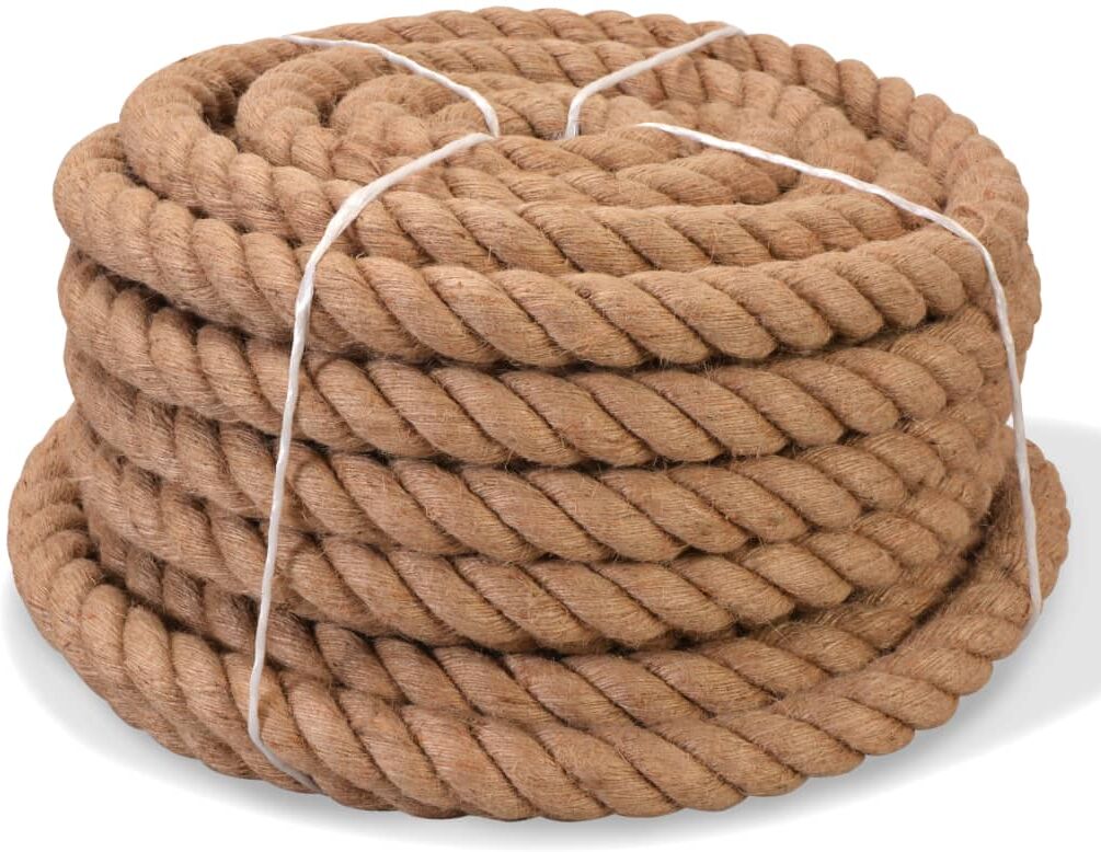 vidaXL reb 100 % jute 30 mm 30 m vidaXL reb 100 % jute 30 mm 30 m