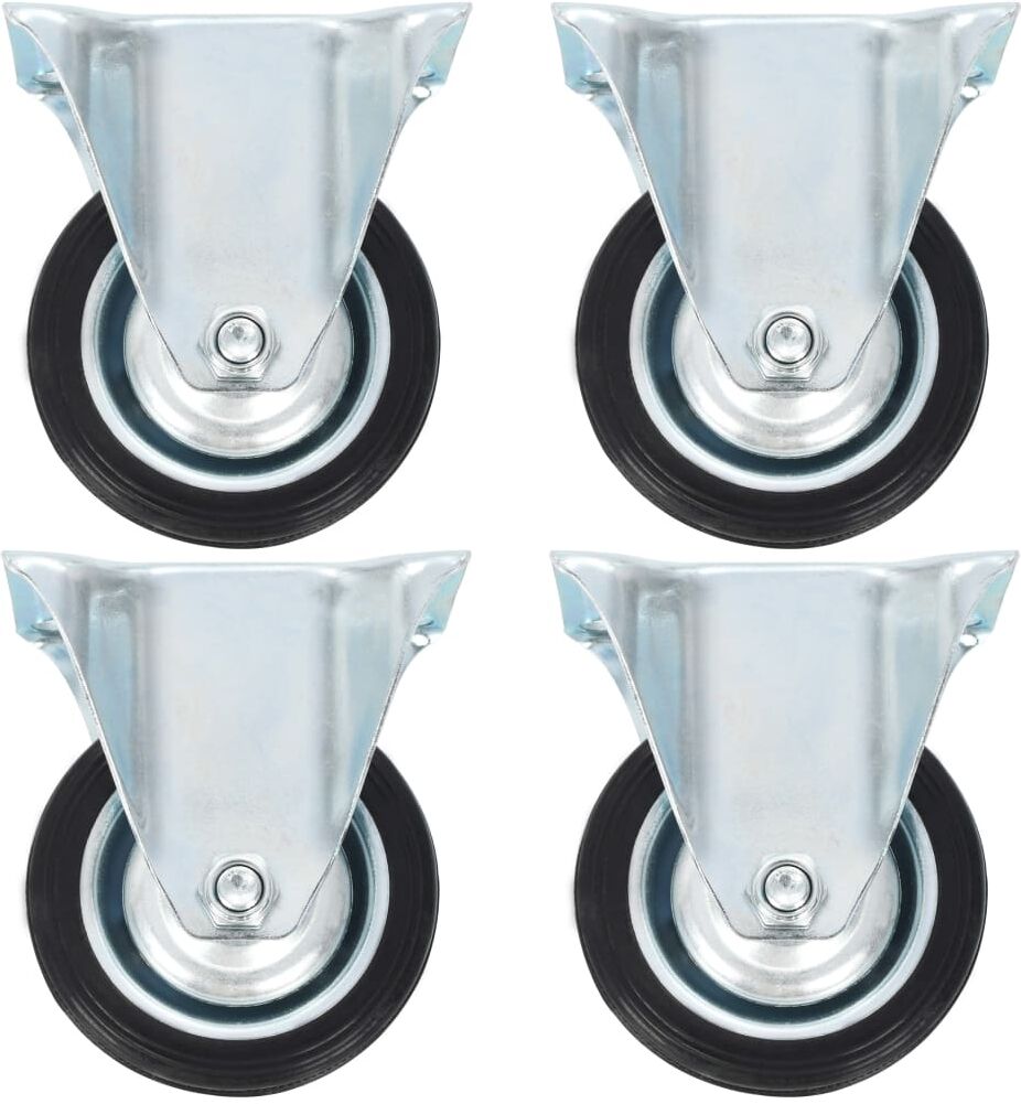 vidaXL faste hjul 4 stk. 75 mm vidaXL faste hjul 4 stk. 75 mm