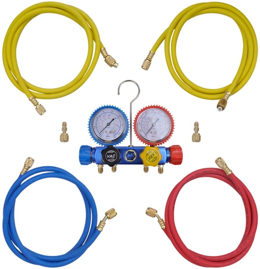 vidaXL 4-vejs manifoldmålersæt vidaXL 4-vejs manifoldmålersæt