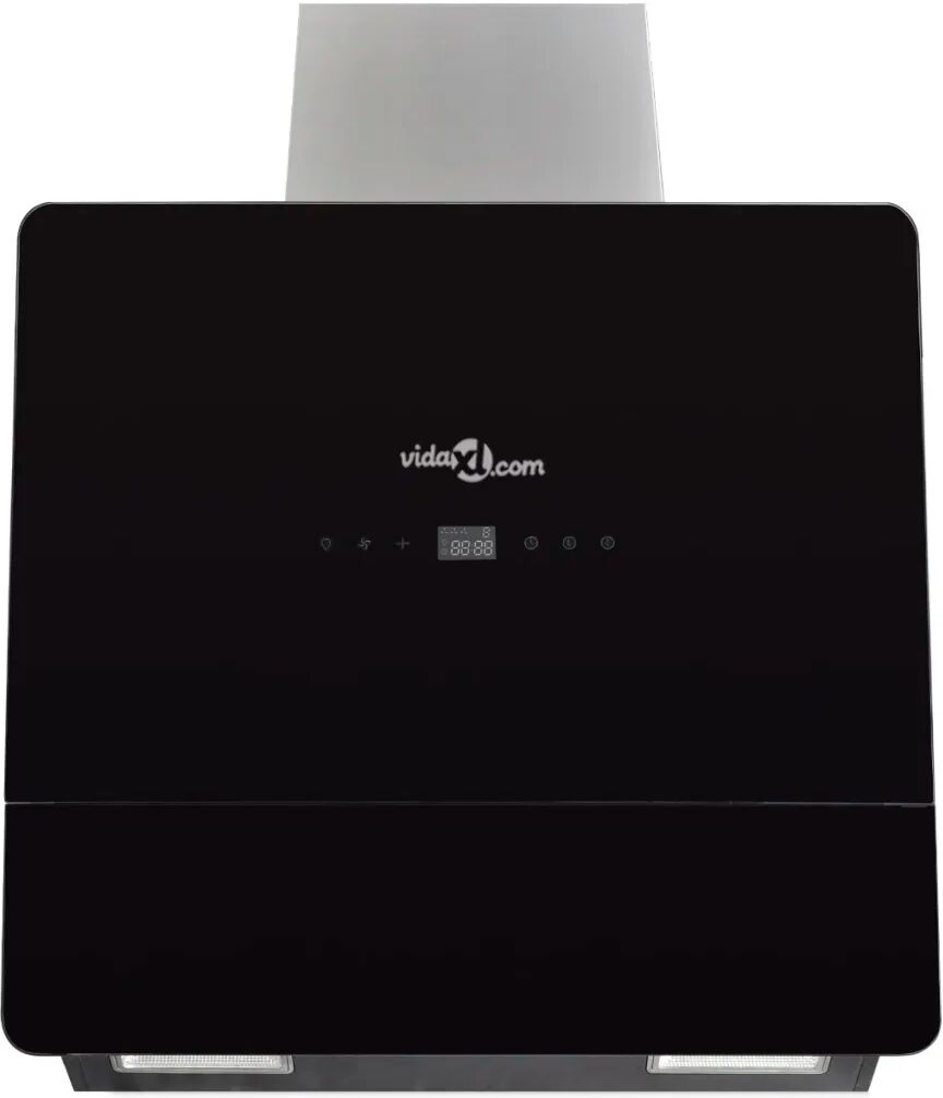 vidaXL emhætte med display hærdet glas sort 600 mm vidaXL emhætte med display hærdet glas sort 600 mm