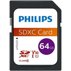 Philips hukommelseskort SDXC 64 GB UHS-I U1 V10