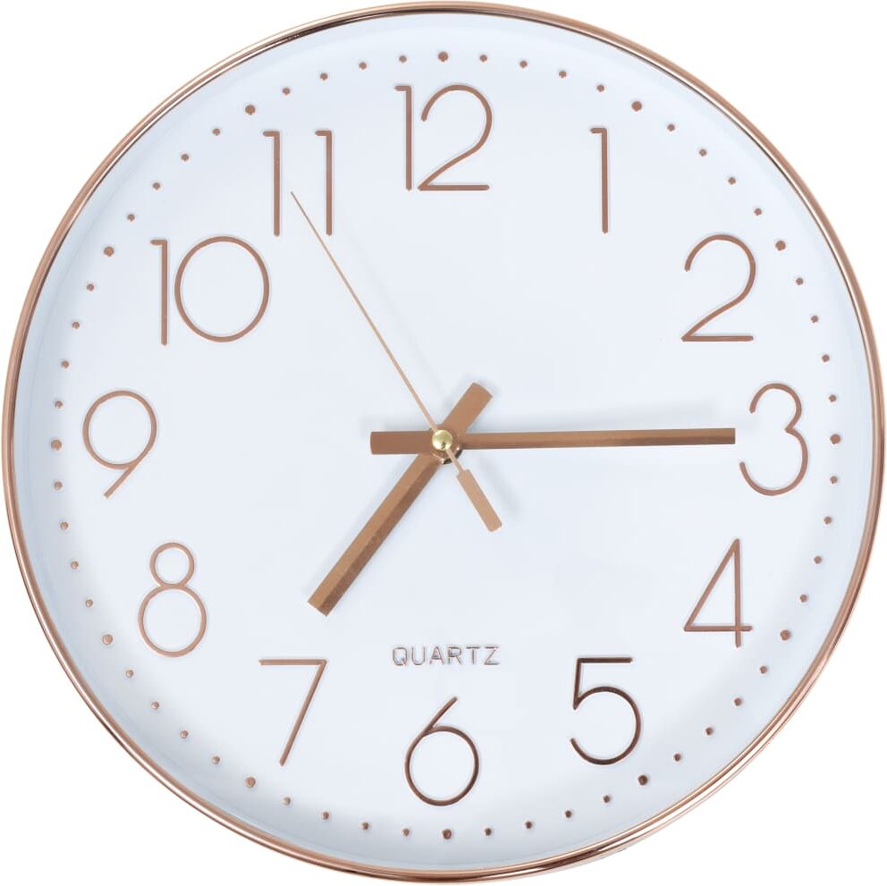 vidaXL vægur 30 cm rosenguld vidaXL vægur 30 cm rosenguld