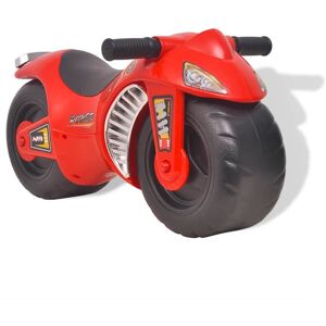 vidaXL Ride-on Motorcykel Plastik Rød