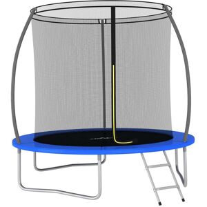 vidaXL trampolinsæt 244x55 cm 100 kg rund