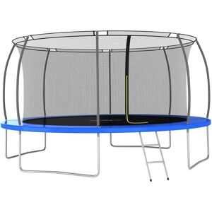 vidaXL trampolinsæt 460x80 cm 150 kg rund