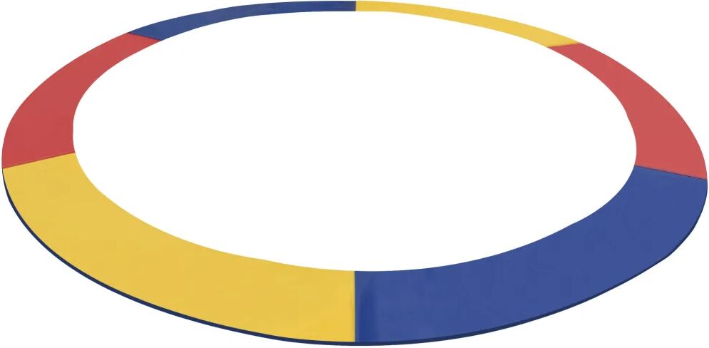 vidaXL sikkerhedsmåtte til 14 ft/4,26 m rund trampolin PVC flerfarvet vidaXL sikkerhedsmåtte til 14 ft/4,26 m rund trampolin PVC flerfarvet