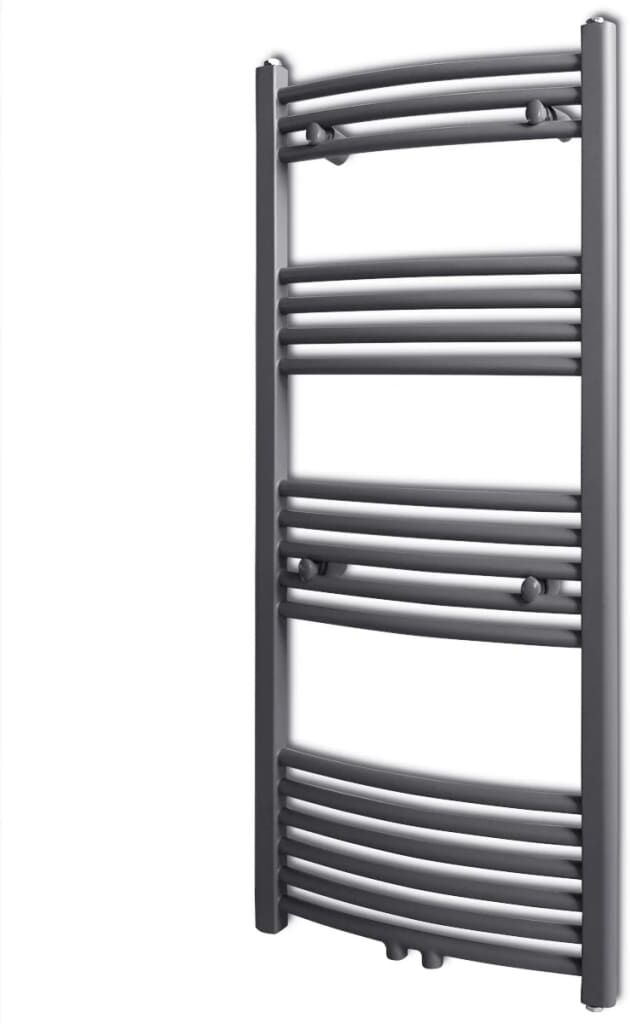 vidaXL Håndklædetørrer til badeværelset centralvarme kurvet 500 x 1160 mm vidaXL Håndklædetørrer til badeværelset centralvarme kurvet 500 x 1160 mm