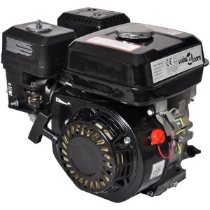 vidaXL benzinmotor 6,5 hk 4,8 kW sort