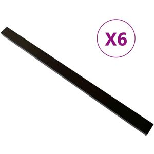 vidaXL gulvstrøer til terrasse 6 stk. 170x8,5x4,5 cm WPC sprt