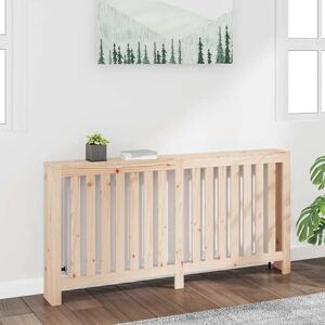 vidaXL radiatorskjuler 169x19x84 cm massivt fyrretræ