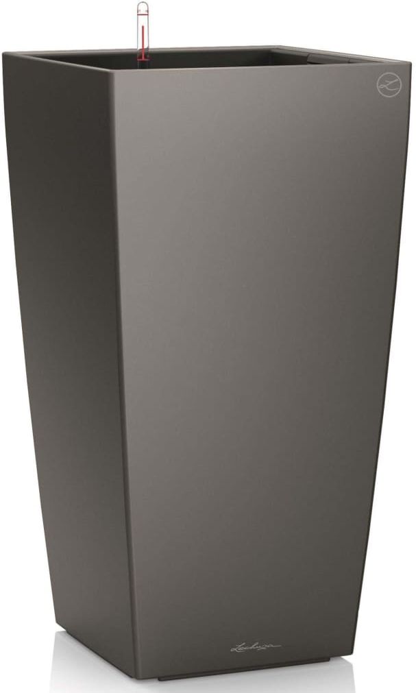 LECHUZA plantekrukke Cubico 40 ALL-IN-ONE trækul 18194 LECHUZA plantekrukke Cubico 40 ALL-IN-ONE trækul 18194