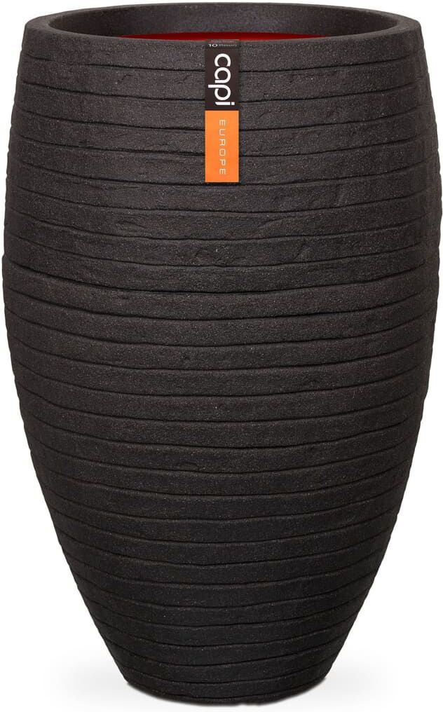 Capi krukke Nature Row elegant Deluxe 40 x 60 cm sort KBLRO1131 Capi krukke Nature Row elegant Deluxe 40 x 60 cm sort KBLRO1131