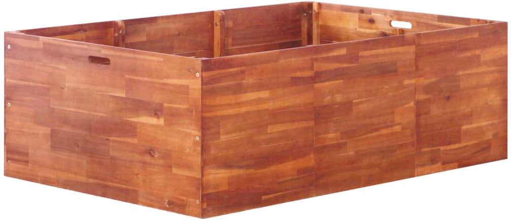 vidaXL forhøjet plantekasse i træ 150x100x50 cm vidaXL forhøjet plantekasse i træ 150x100x50 cm