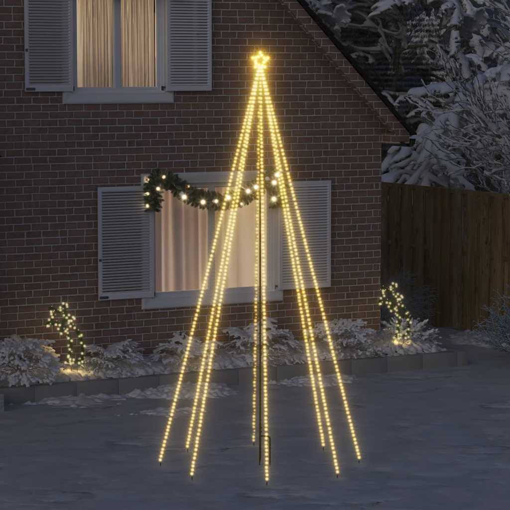 vidaXL juletræ vandfaldseffekt indendørs/udendørs 576 LED-lys 3,6 m vidaXL juletræ vandfaldseffekt indendørs/udendørs 576 LED-lys 3,6 m