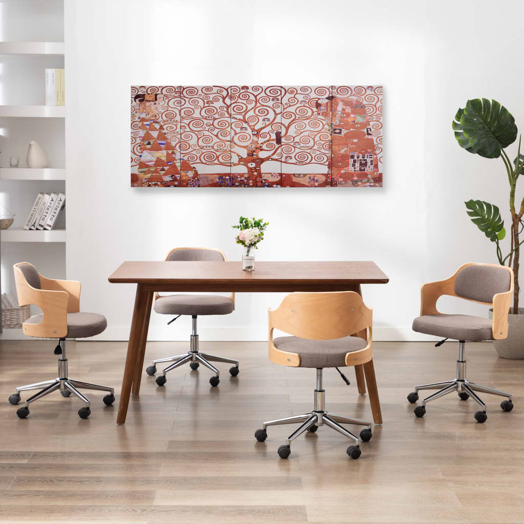 vidaXL lærredsprint træ 150x60 cm gul vidaXL lærredsprint træ 150x60 cm gul