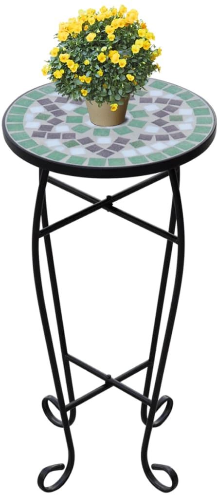 vidaXL mosaikbord grøn hvid vidaXL mosaikbord grøn hvid