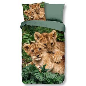 Good Morning sengetøj til børn LION CUBS 140x200/220 cm flerfarvet