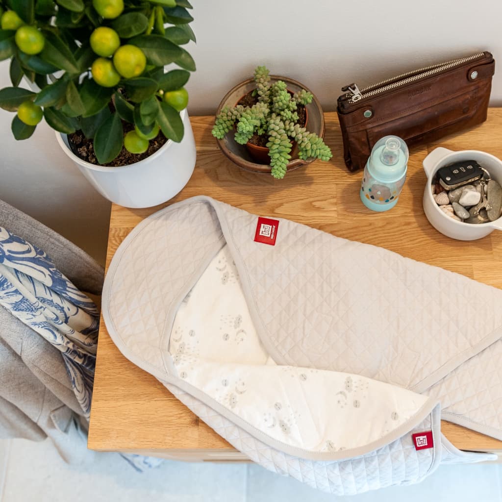 RED CASTLE svøbetæppe Babynomade grå RED CASTLE svøbetæppe Babynomade grå