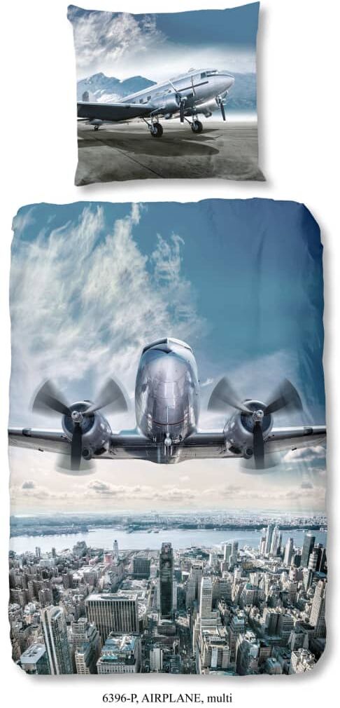 Good Morning sengetøj til børn Airplane 135 x 200 cm Good Morning sengetøj til børn Airplane 135 x 200 cm