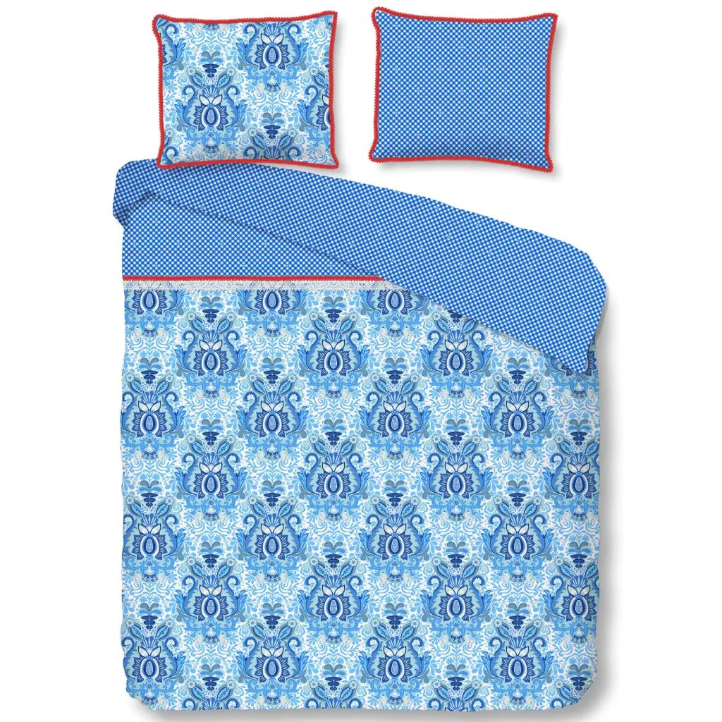 Happiness dynebetræk YOGI 135 x 200 cm blå Happiness dynebetræk YOGI 135 x 200 cm blå